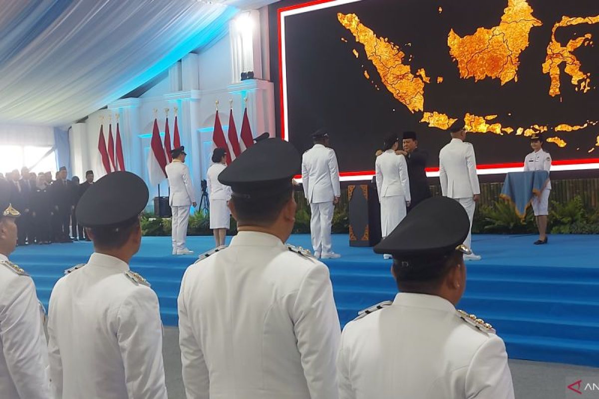 Presiden Prabowo sebut pelantikan 961 kepala daerah momentum bersejarah