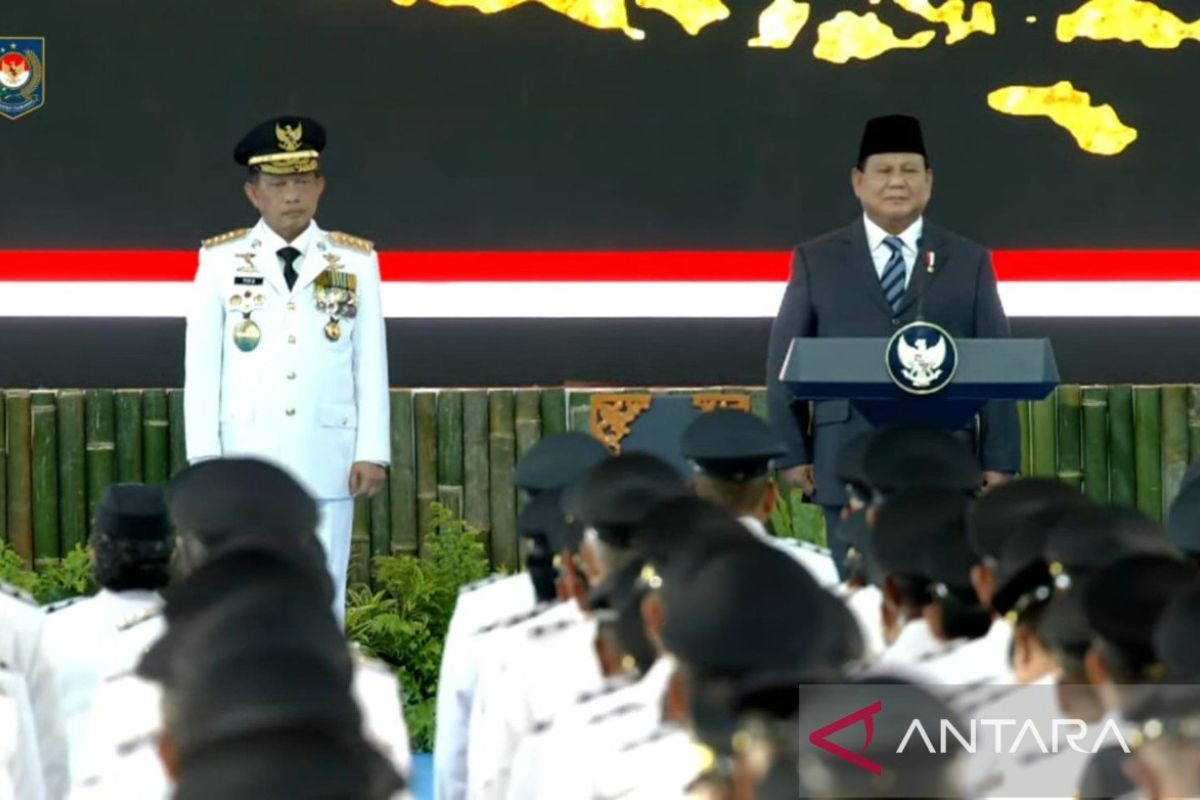 Bupati Meranti Asmar - Wabup Muzamil resmi dilantik Presiden Prabowo Subianto