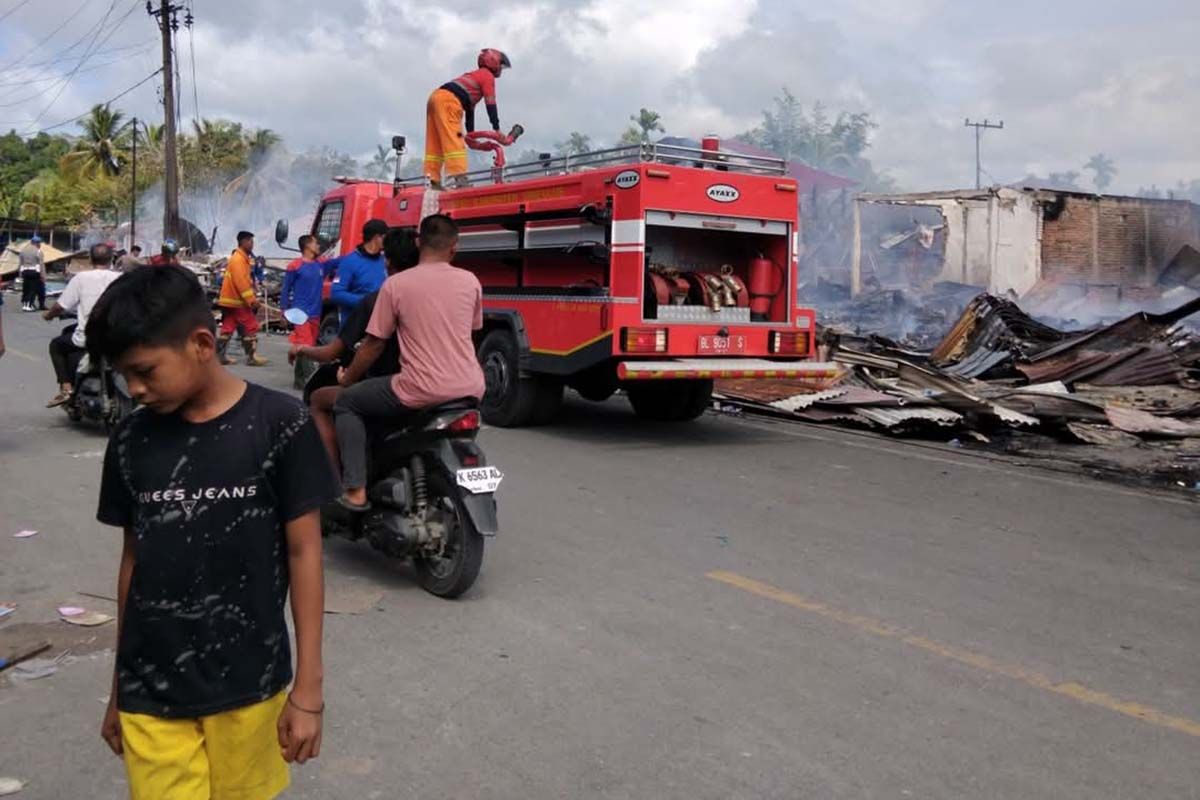 BPBD: Kerugian kebakaran di Simeulue capai Rp29,26 miliar