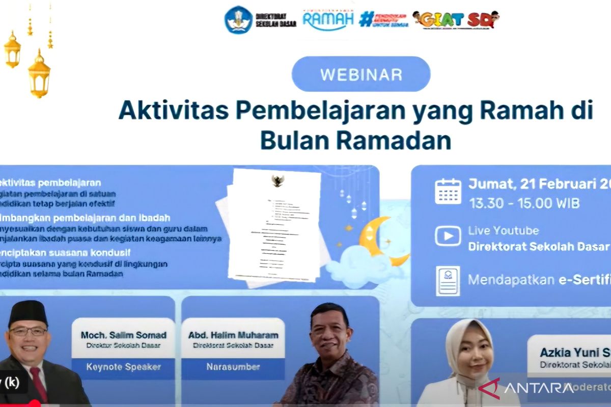 Kemendikdasmen paparkan praktik pembelajaran di bulan Ramadhan