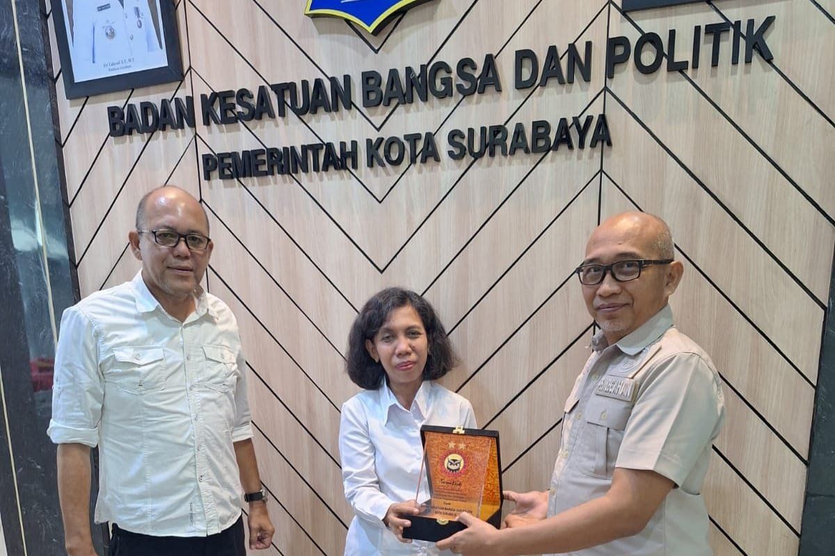 Bakesbangpol Surabaya terima apresiasi Densus 88 cegah radikalisme