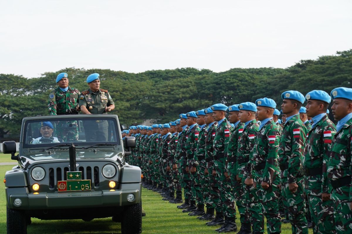 Pangdam Iskandar Muda lepas 467 prajurit ke misi perdamaian di Lebanon