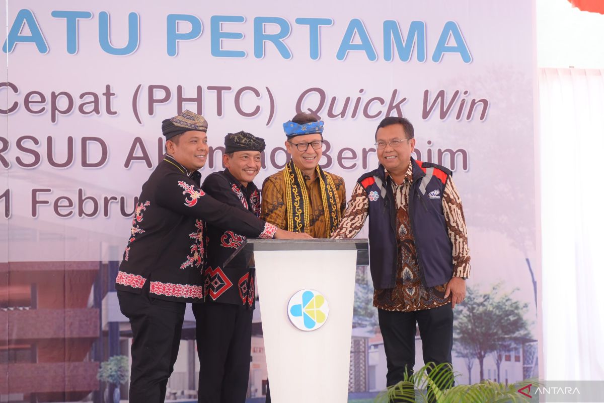 Menkes lakukan peletakan batu pertama pembangunan RSUD Tana Tidung