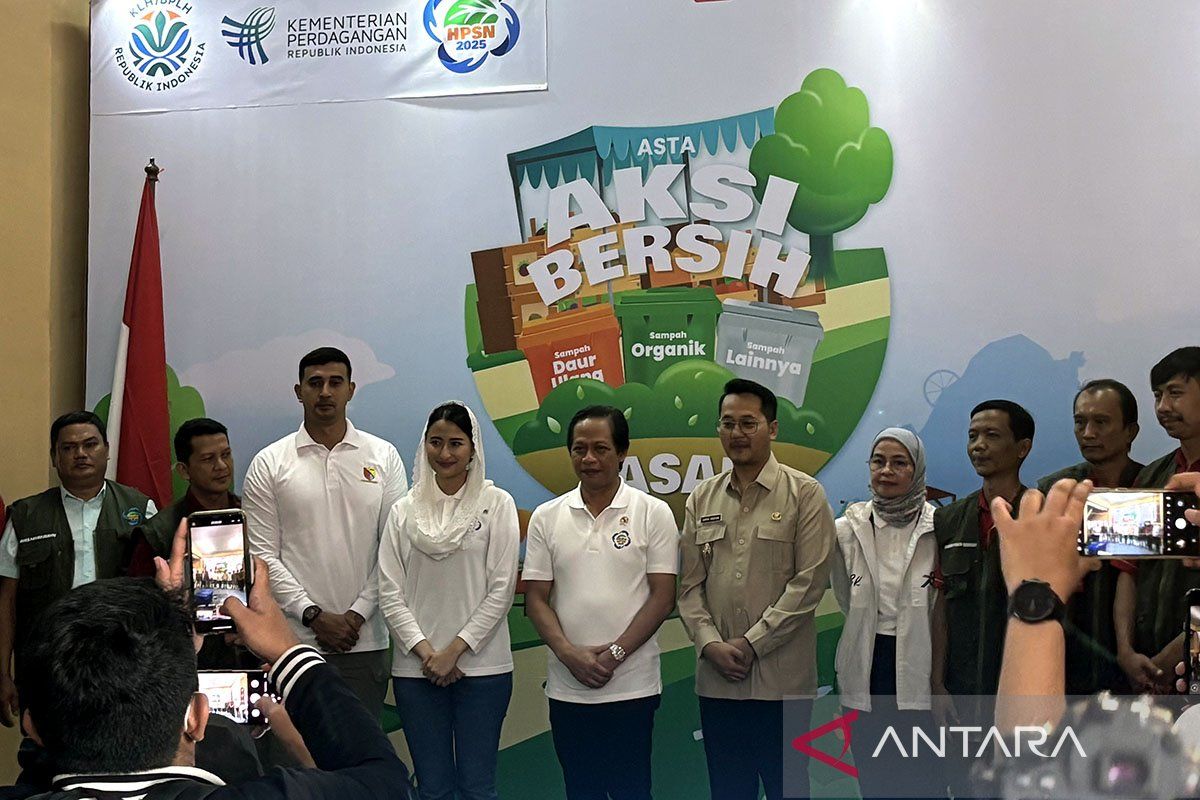 Menteri LH minta pemda terus awasi pengelolaan sampah di pasar