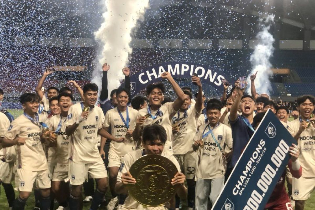 Persita juara EPA U-20 setelah menangi adu penalti lawan Dewa United