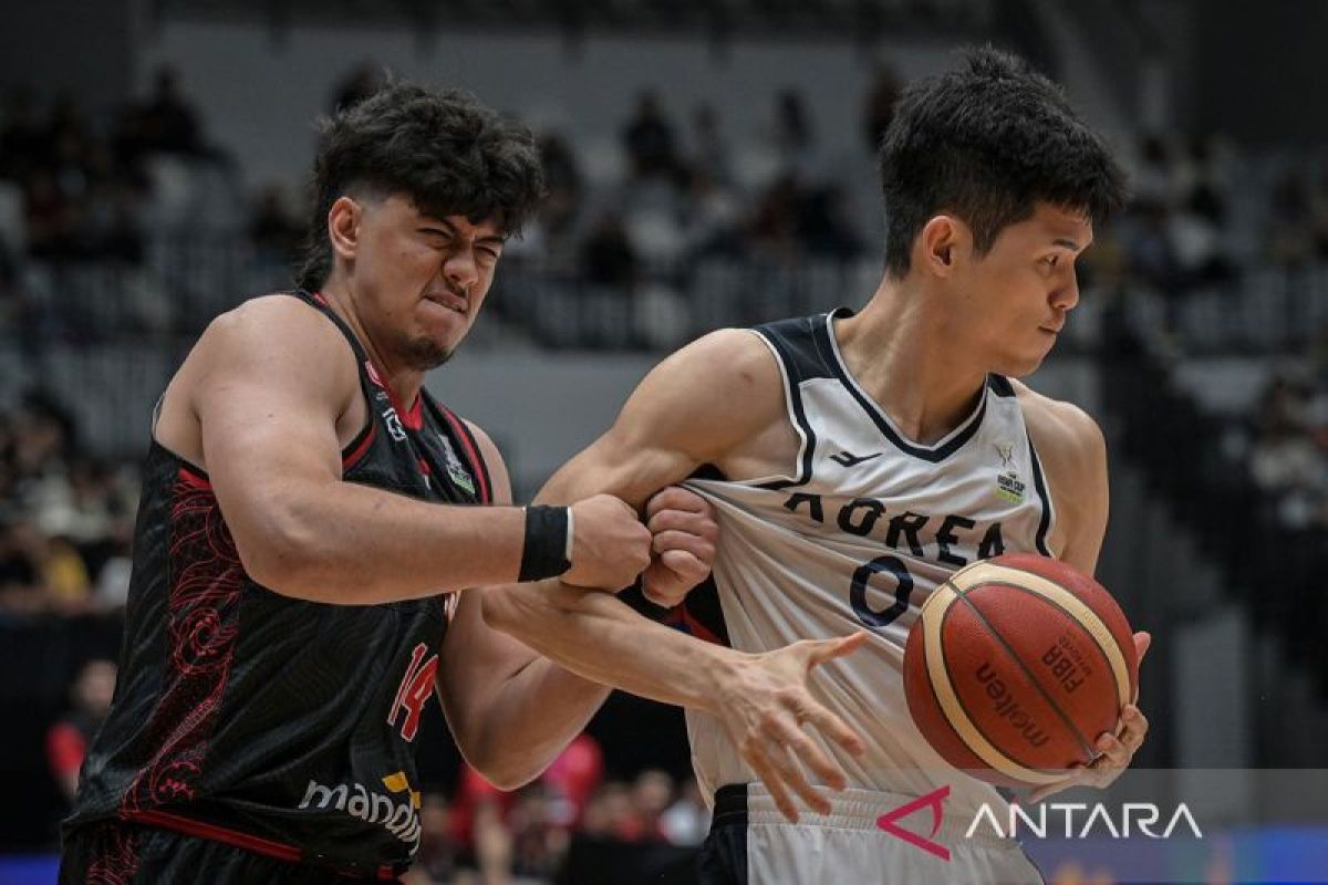 Kalah dari Korsel, Indonesia akhiri kualifikasi FIBA Asia tanpa menang