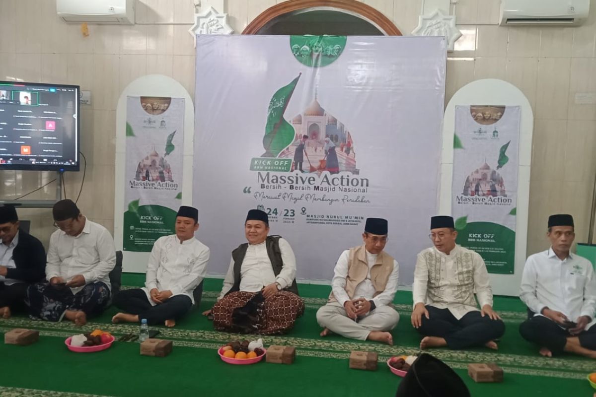 LTM PBNU luncurkan gerakan bersih-bersih masjid serentak nasional