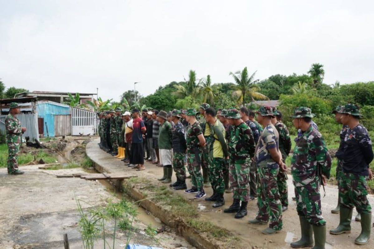 Apel Pagi Awali Rutinitas Satgas TMMD Ke 123 Kodim Tarakan