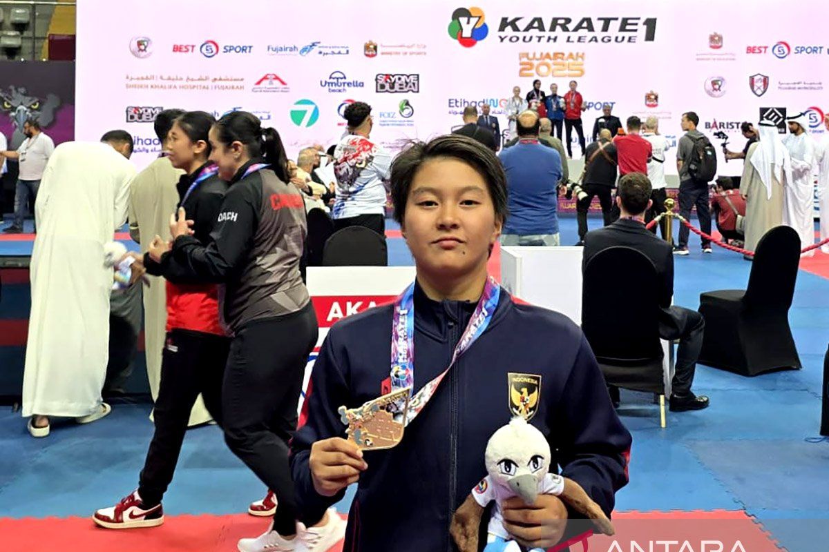 Atlet PPLP Gorontalo Zaskia Putri raih juara dunia karate di UEA