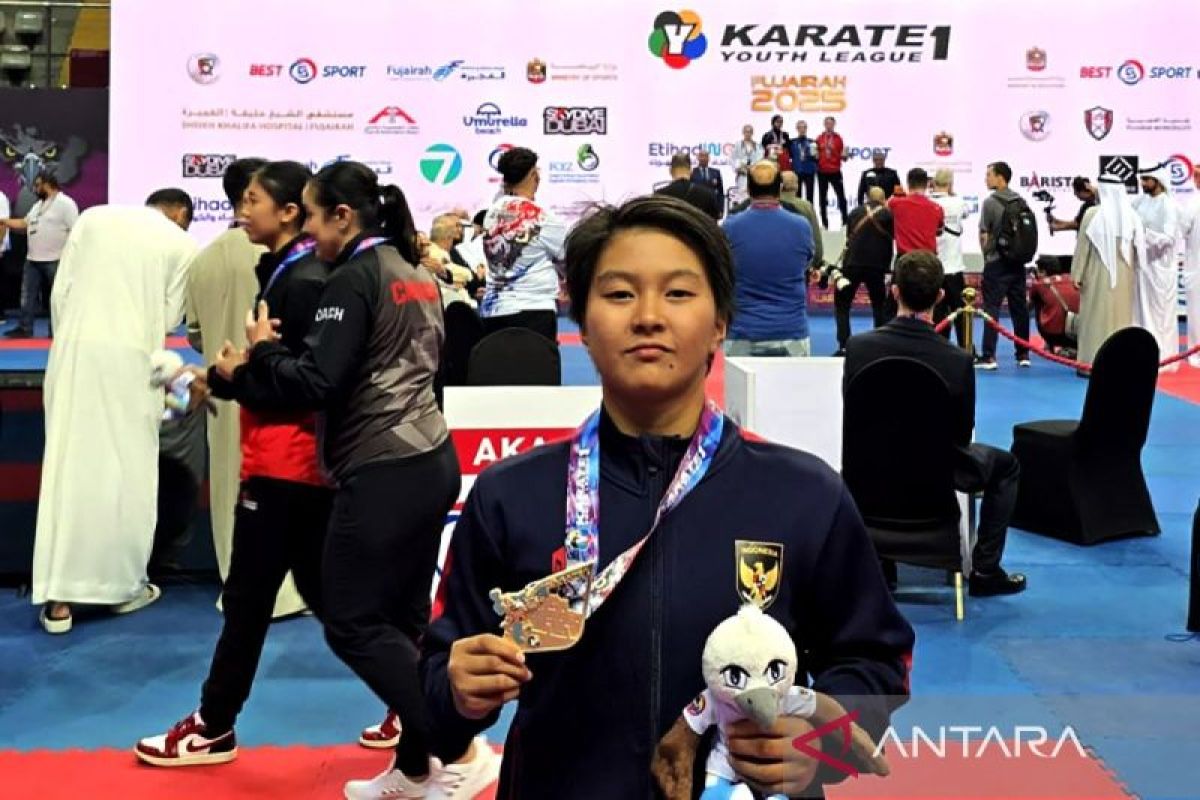 Atlet PPLP Gorontalo Zaskia Putri juara dunia karate di UEA