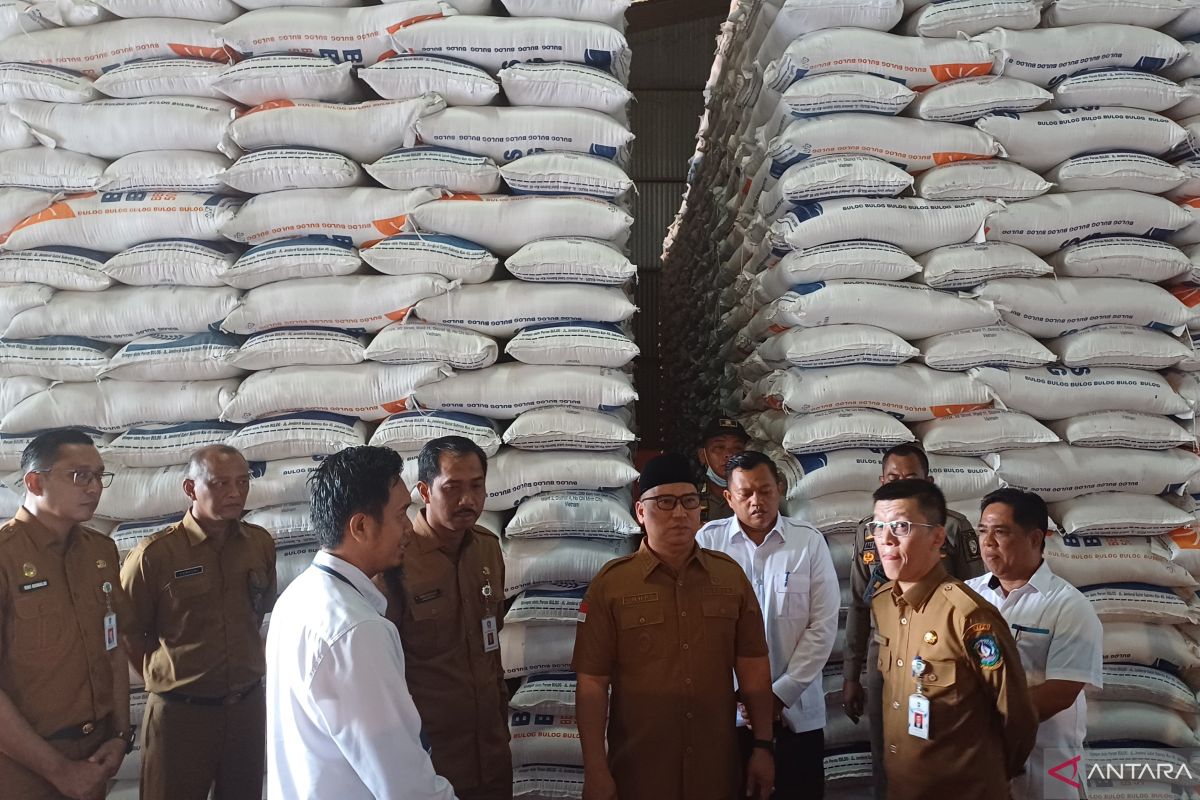 Wagub Kepri sidak gudang Bulog pastikan stok pangan cukup jelang ramadhan