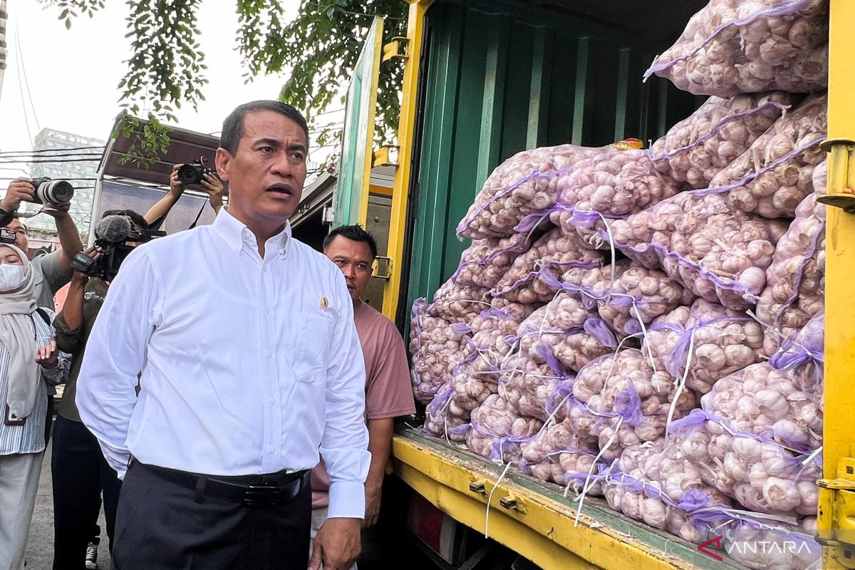 Mentan tekankan bahan pokok di operasi pasar tidak dijual kembali