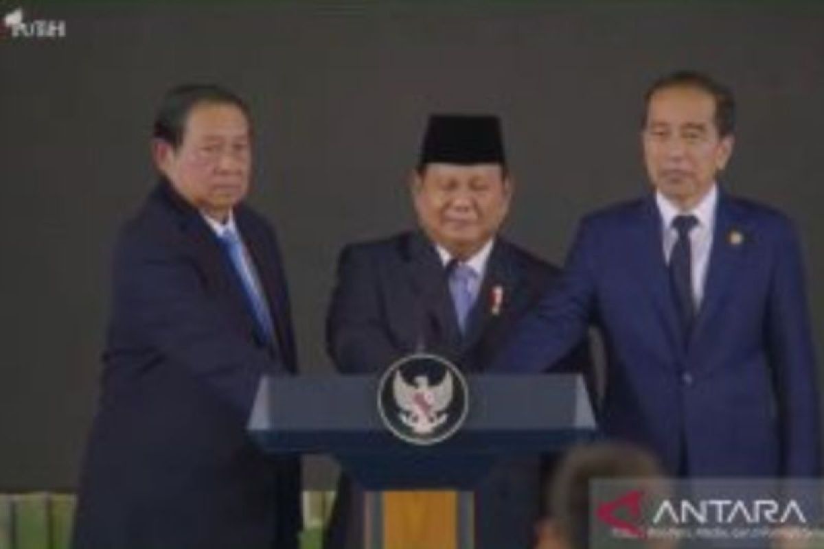 Prabowo, Jokowi dan SBY Tekan Tombol Bersama Luncurkan Danantara