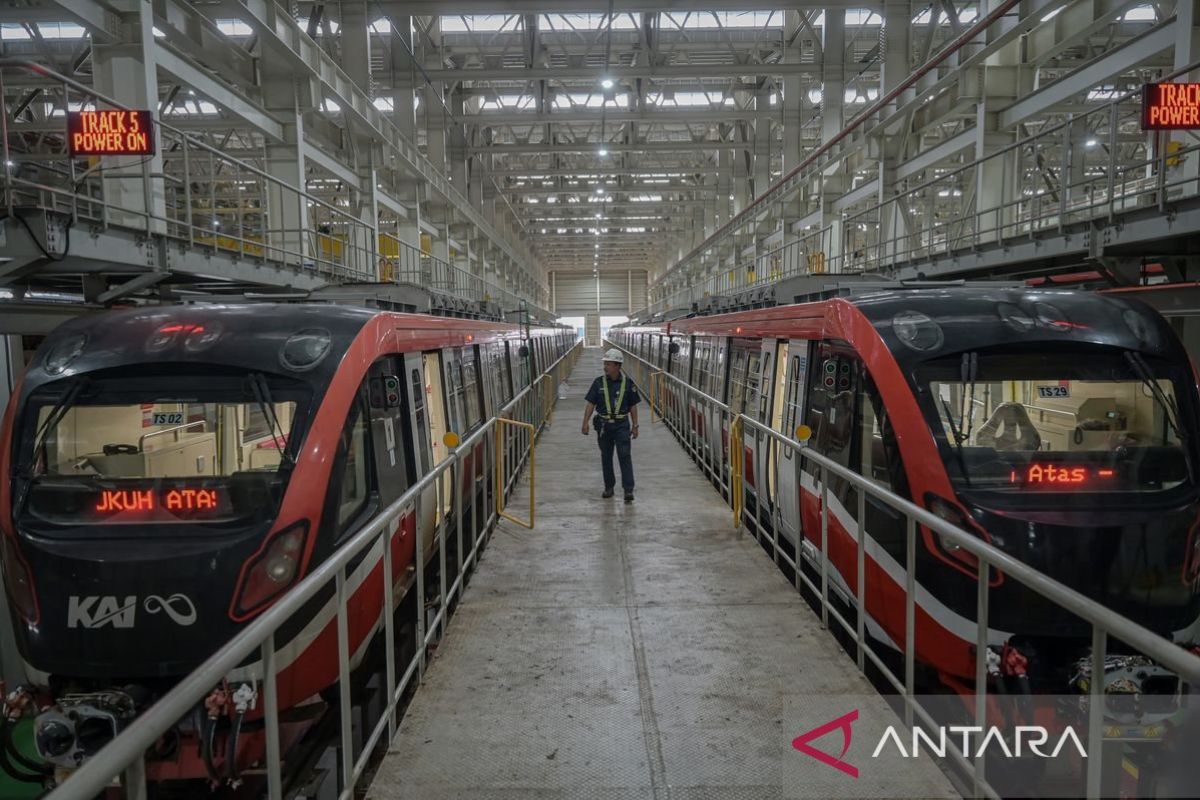 LRT Jabodebek layani lebih dari 2 juta pengguna pada Maret 2025