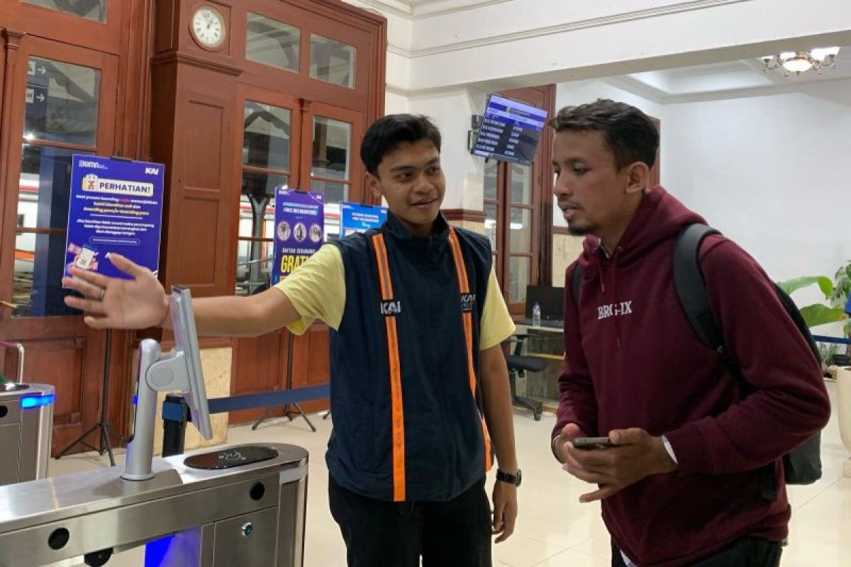 Sebanyak 77.836 penumpang KA di Daop Jember gunakan face recognition