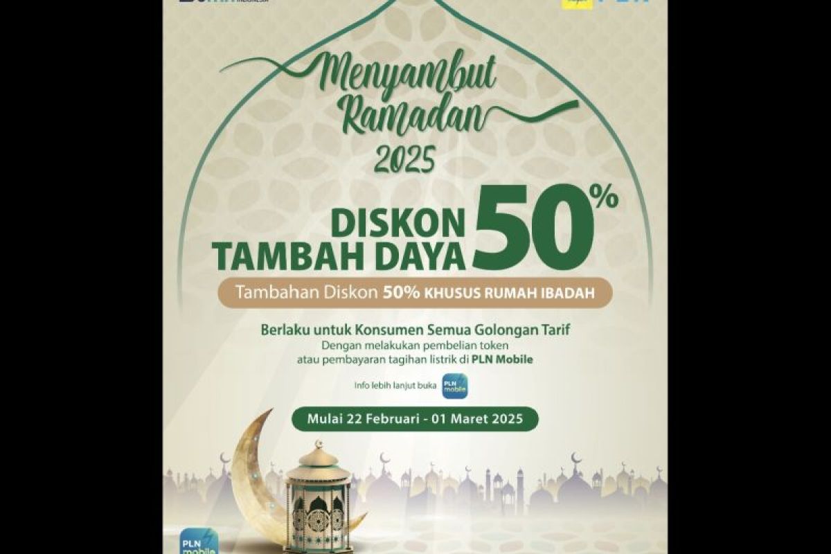 PLN hadirkan diskon tambah daya 50 persen
