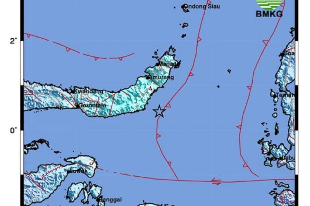 BMKG ungkap pemicu gempa di tenggara Tutuyan Sulawesi Utara pada Rabu