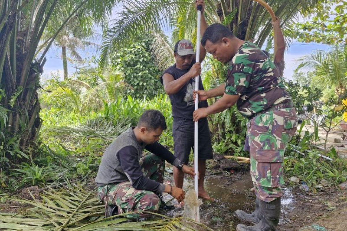 Penuhi Kebutuhan Air Bersih, Satgas TMMD ke 123 Kodim Tarakan Kembali Buat Sumur Bor