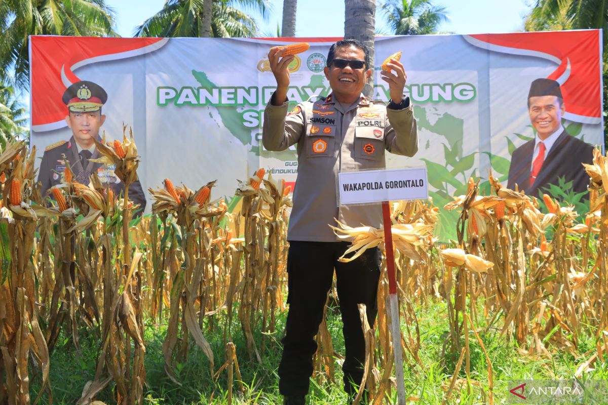 Wakapolda Gorontalo: Sinergi Polri dan petani untuk swasembada pangan