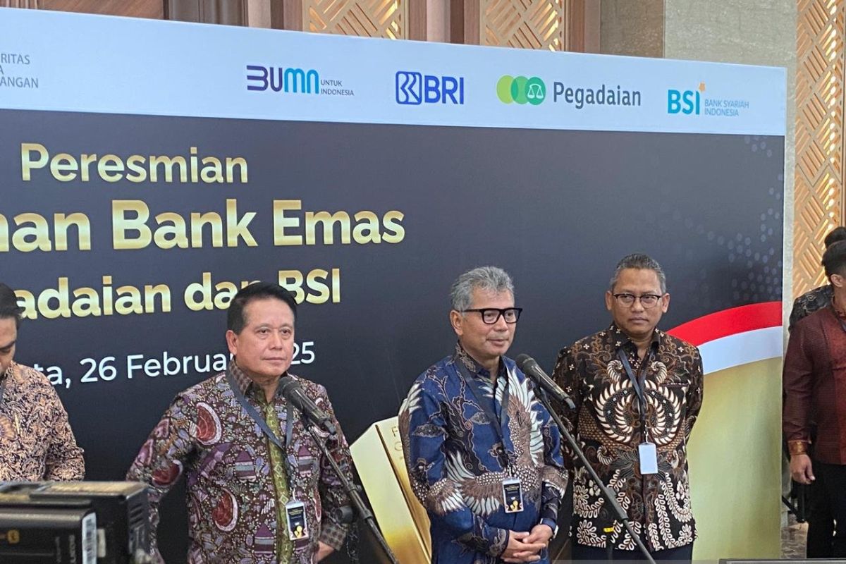 BRI optimistis keberadaan bank emas perkuat fondasi perekonomian