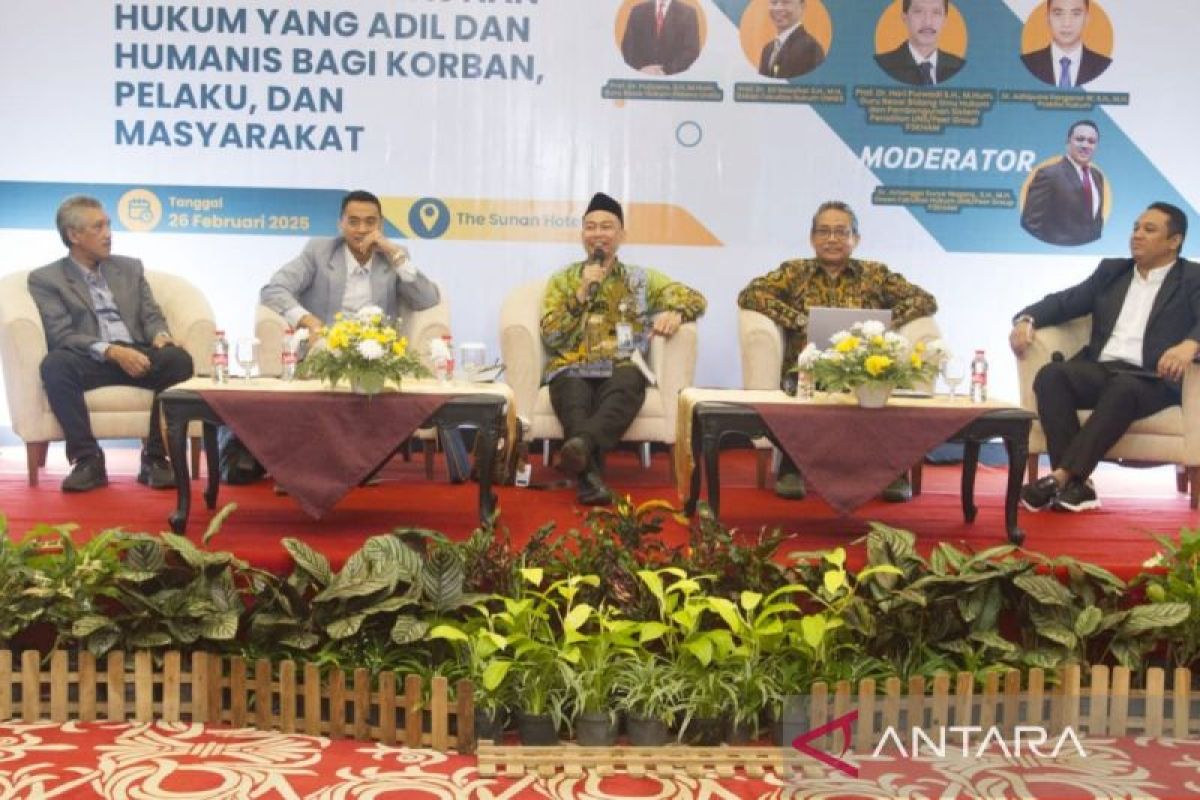 Pakar Hukum UNS rekomendasikan keadilan restoratif pada revisi KUHAP