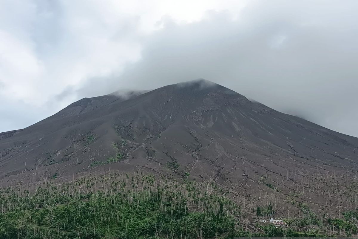 ESDM rekam sebanyak 11 kali gempa vulkanik dalam Gunung Ruang