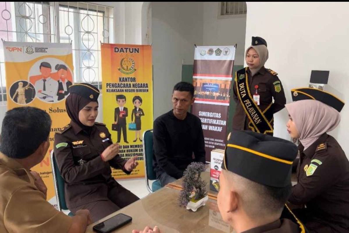 Kejari Bireuen intensifkan program jaksa jaga desa