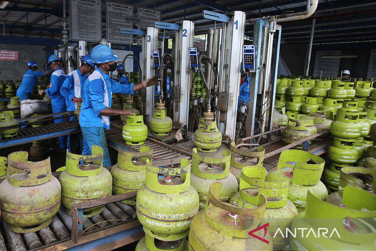 FOTO - Penguatan stok gas elpiji subsidi untuk Ramadhan