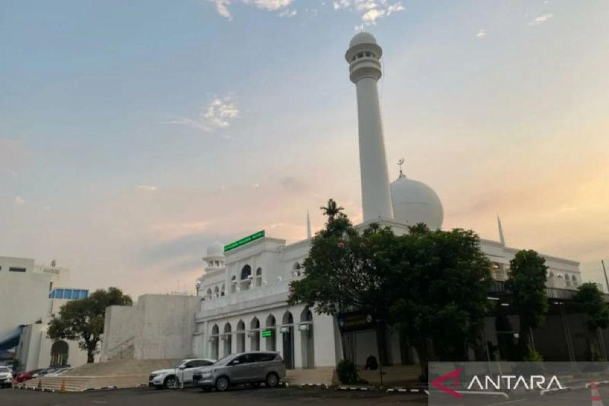 Perletakan batu pertama Mesdjid Raya Kebajoran