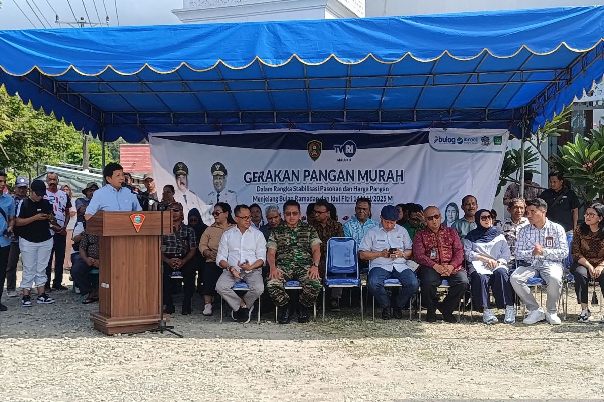Pemprov Maluku gelar  pasar murah pastikan keterjangkauan harga