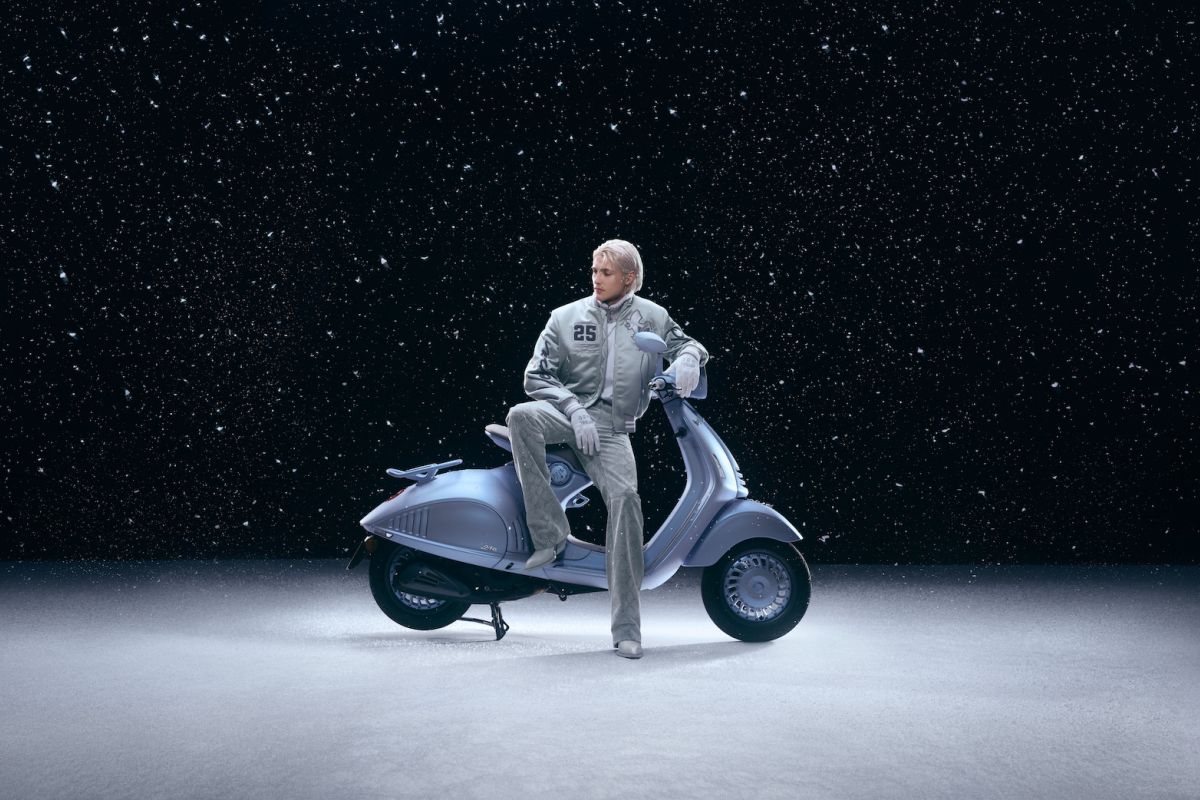 Vespa 946 Snake jadi bintang utama di toko "pop-up" Piaggio