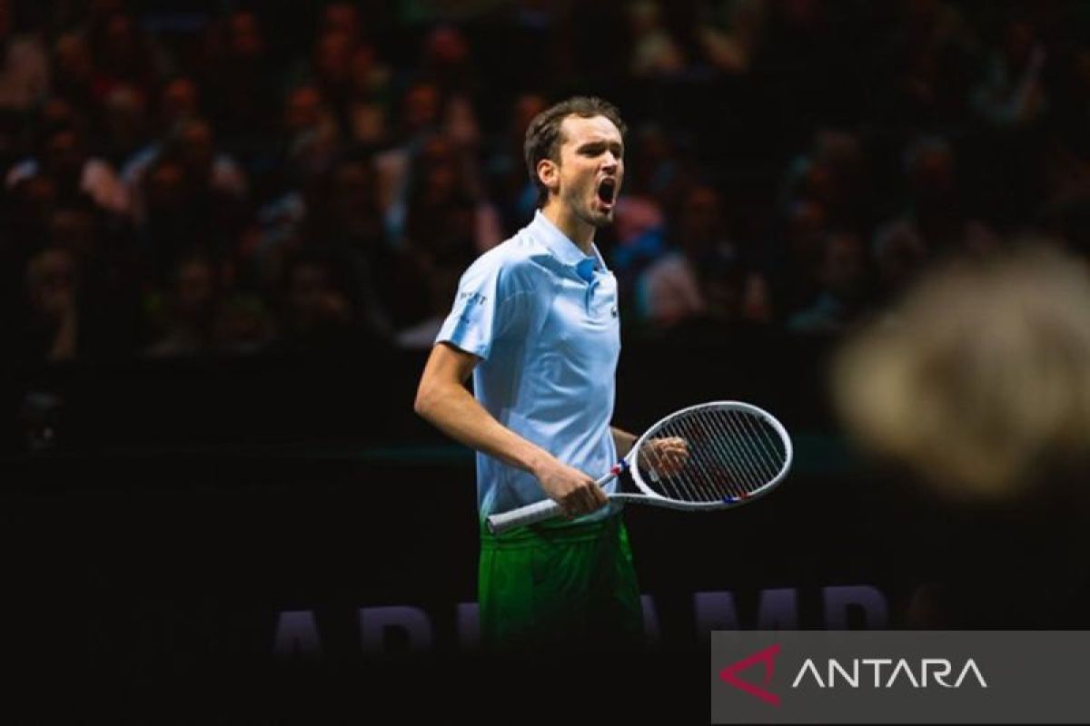 Daniil Medvedev tersingkir dari Dubai seusai kalah dari Griekspoor