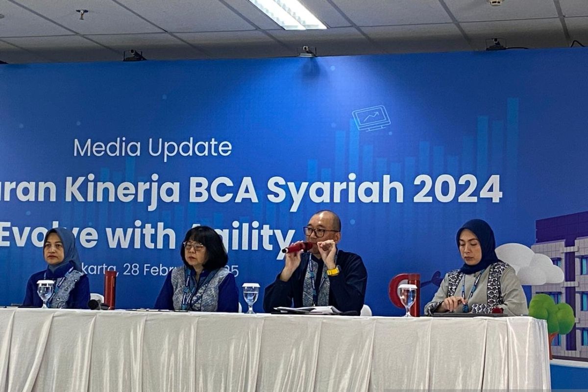 Pembiayaan emas di BCA Syariah tumbuh 198,6 persen