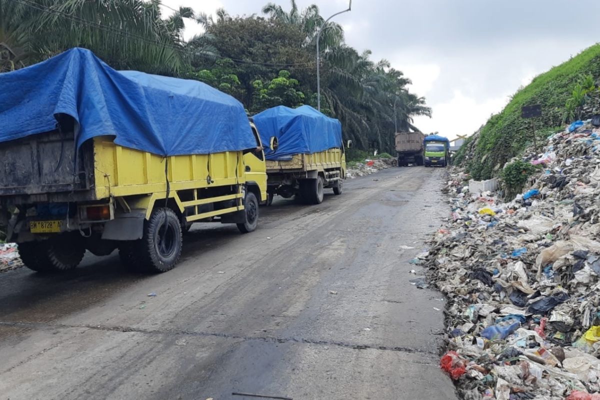 TPA muara Fajar II Pekanbaru tampung sekitar 900 ton sampah dalam sehari