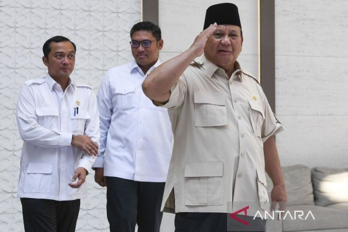 Presiden Prabowo Subianto ucapkan selamat berpuasa untuk seluruh umat Muslim Indonesia