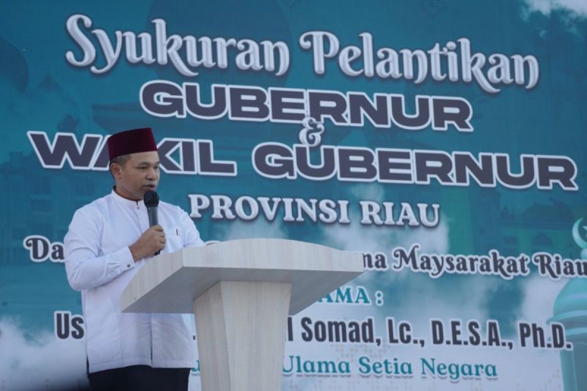 Gubernur dan wakil Gubernur Riau siap dimarahi warga