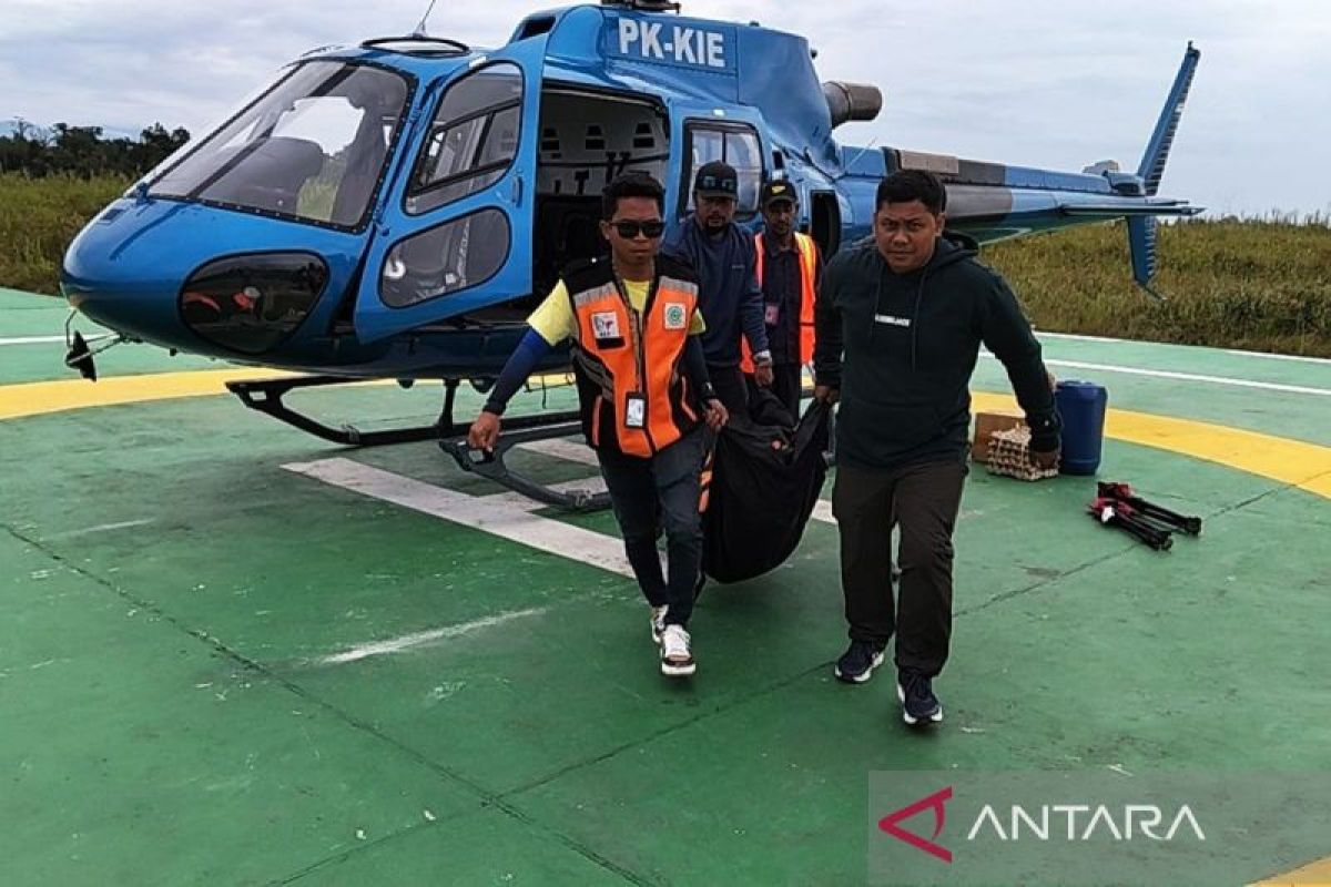 Dua jenazah pendaki Puncak Cartensz diterbangkan ke Jakarta