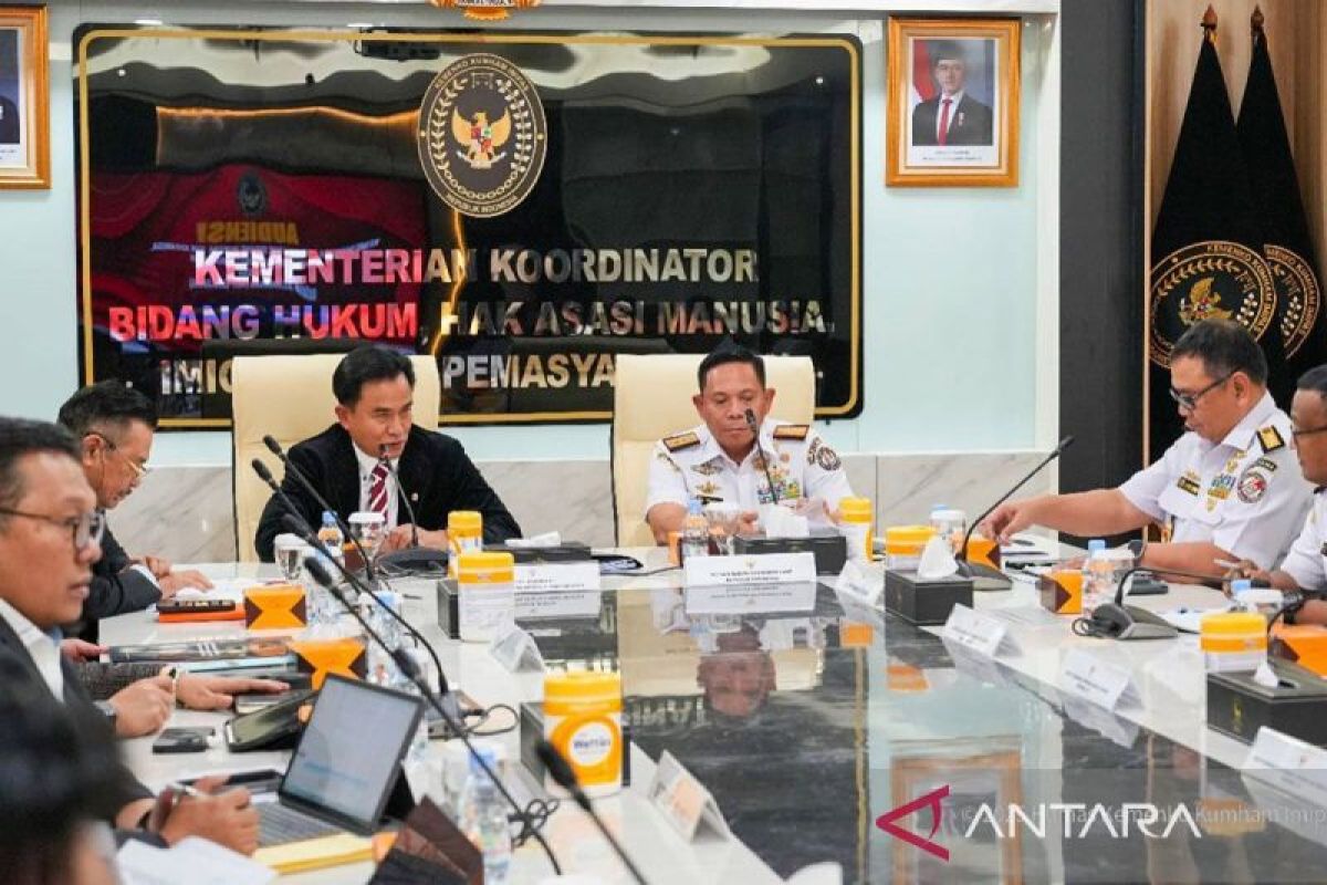 Kemenko Kumham Imipas tunggu arahan Presiden terkait RUU Keamanan Laut