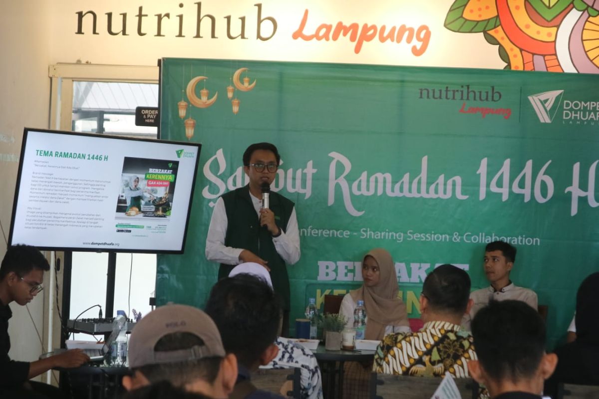 Dompet Dhuafa Lampung paparkan kebermanfaatan zakat dan ajak kolaborasi
