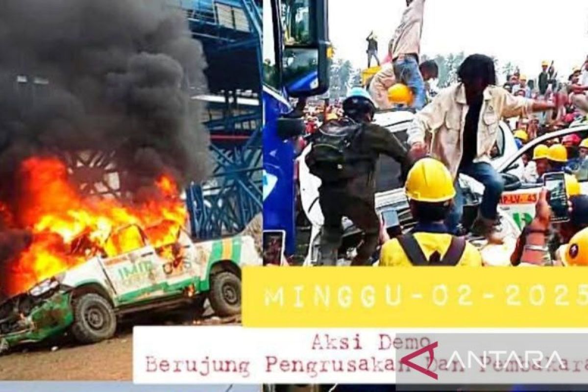 IMIP tempuh jalur hukum terkait insiden vandalisme karyawan kontraktor saat demo