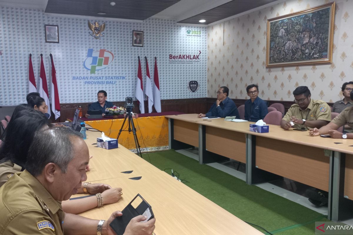 BPS Bali ungkap faktor penyebab luas panen padi terus turun