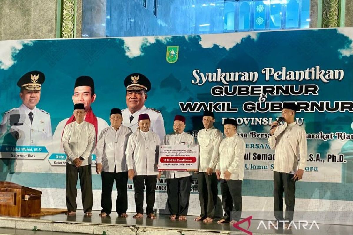 BRK Syariah serahkan CSR sempena syukuran pelantikan Gubri dan Wagubri terpilih