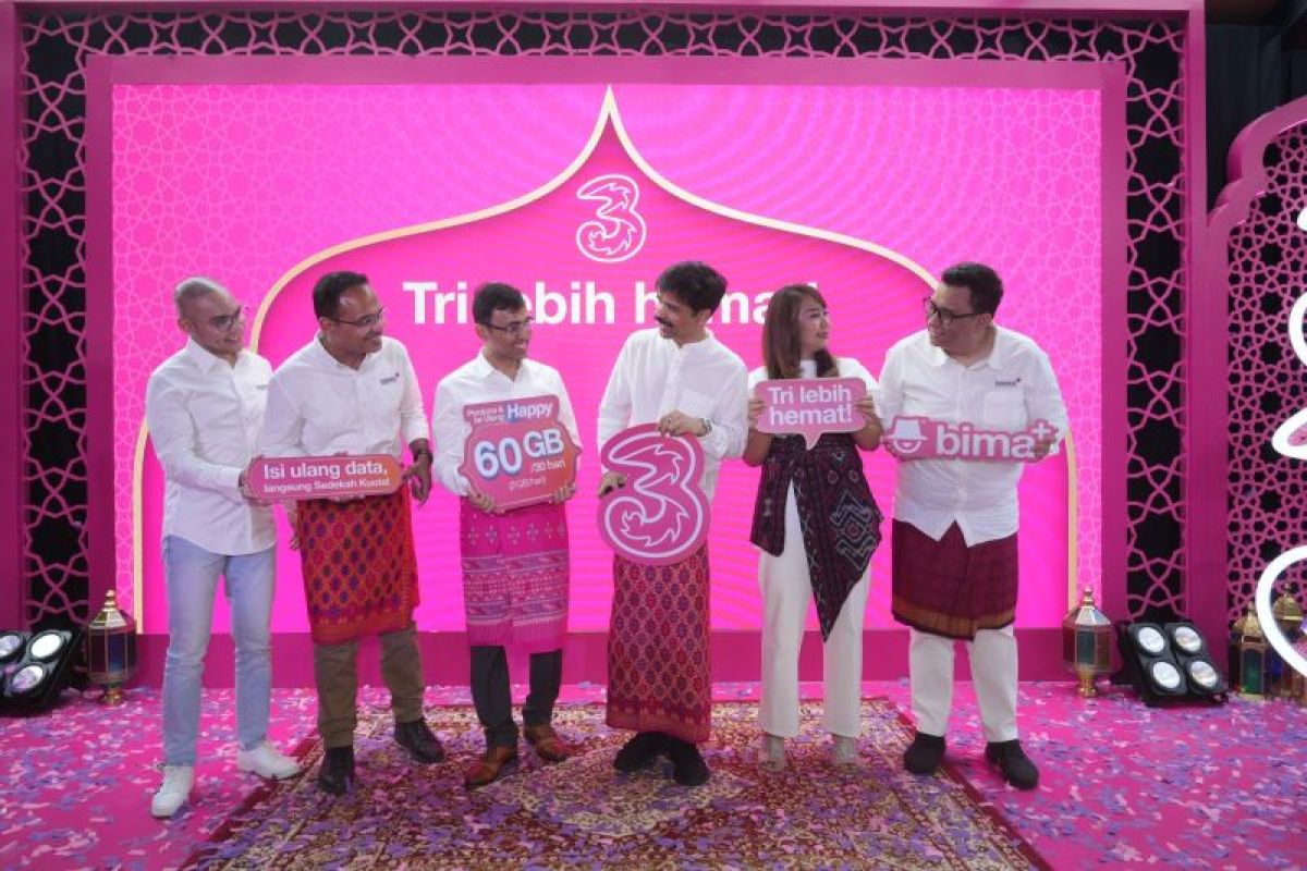 Tri permudah pelanggan berbagi kebaikan di bulan Ramadhan
