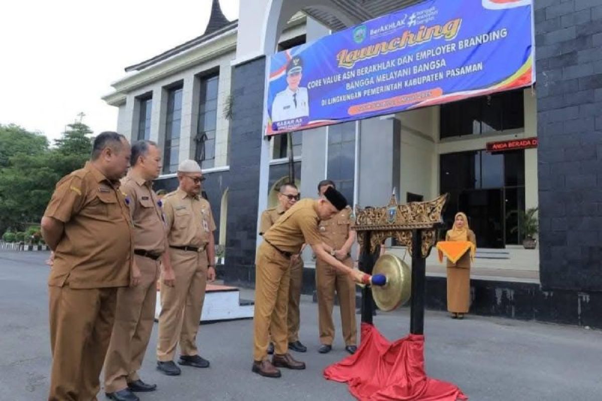Pemkab Pasaman launching Core Value ASN BerAKHLAK