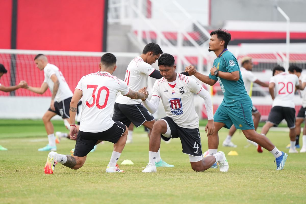 Malut United bertekad balas kekalahan dari Arema