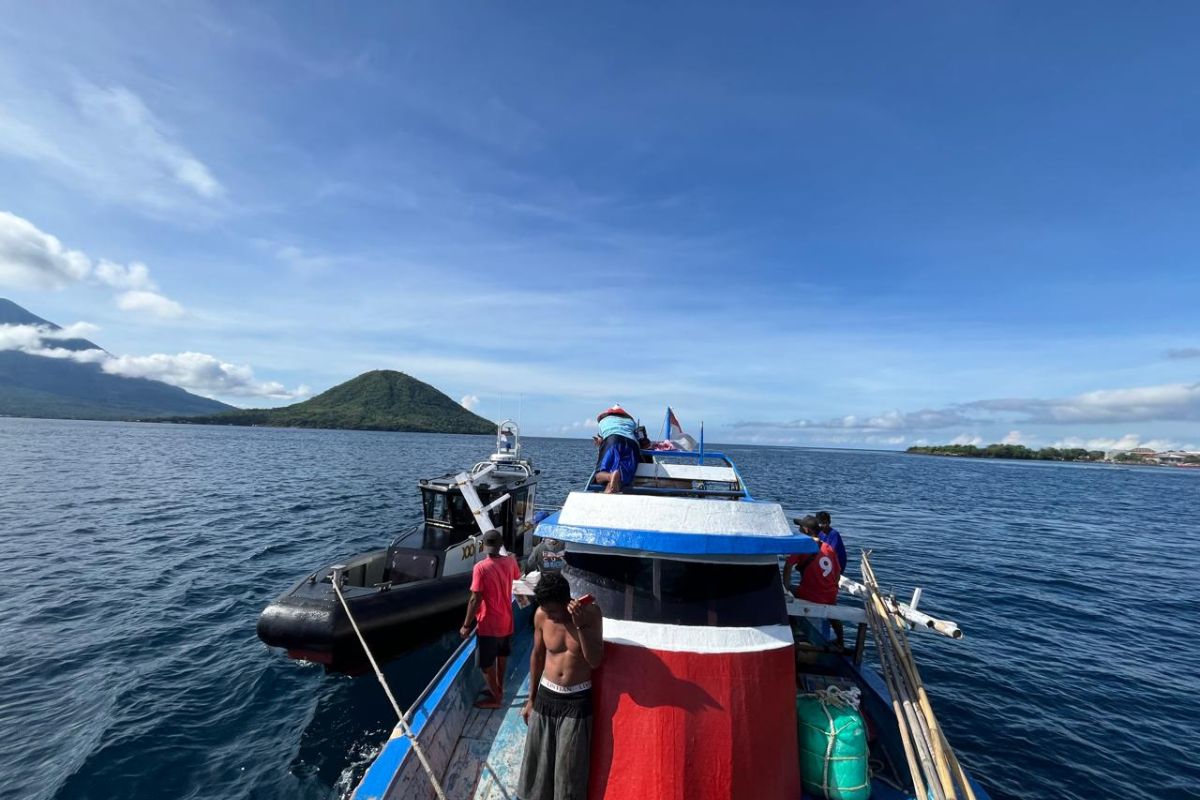 Dit Polairud Polda Maluku Utara gelar patroli rutin pastikan keamanan laut