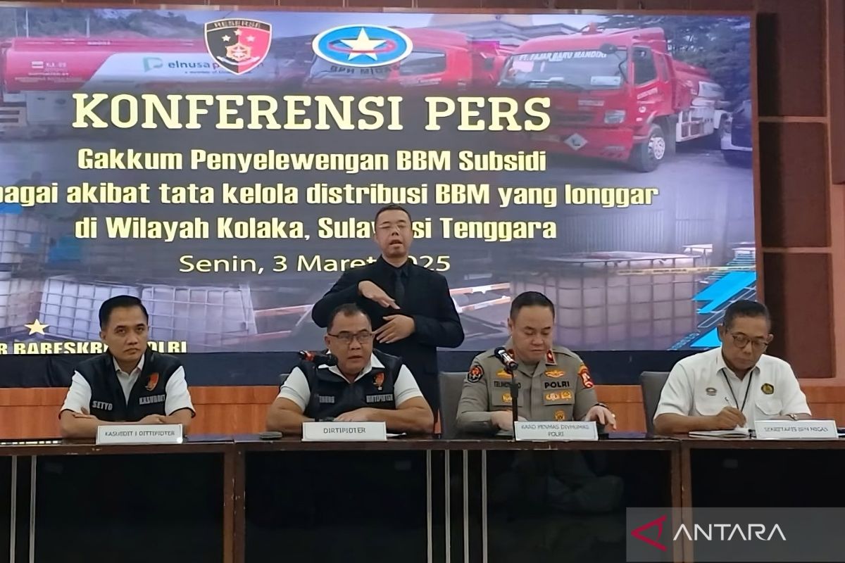 Polri: Penyelewengan BBM subsidi diduga rugikan negara ratusan miliar
