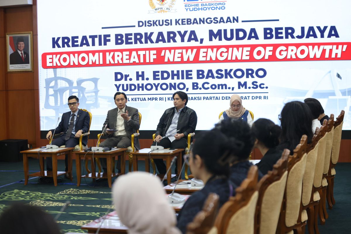 Pimpinan MPR tekankan urgensi pemberdayaan kaum muda lewat ekraf 