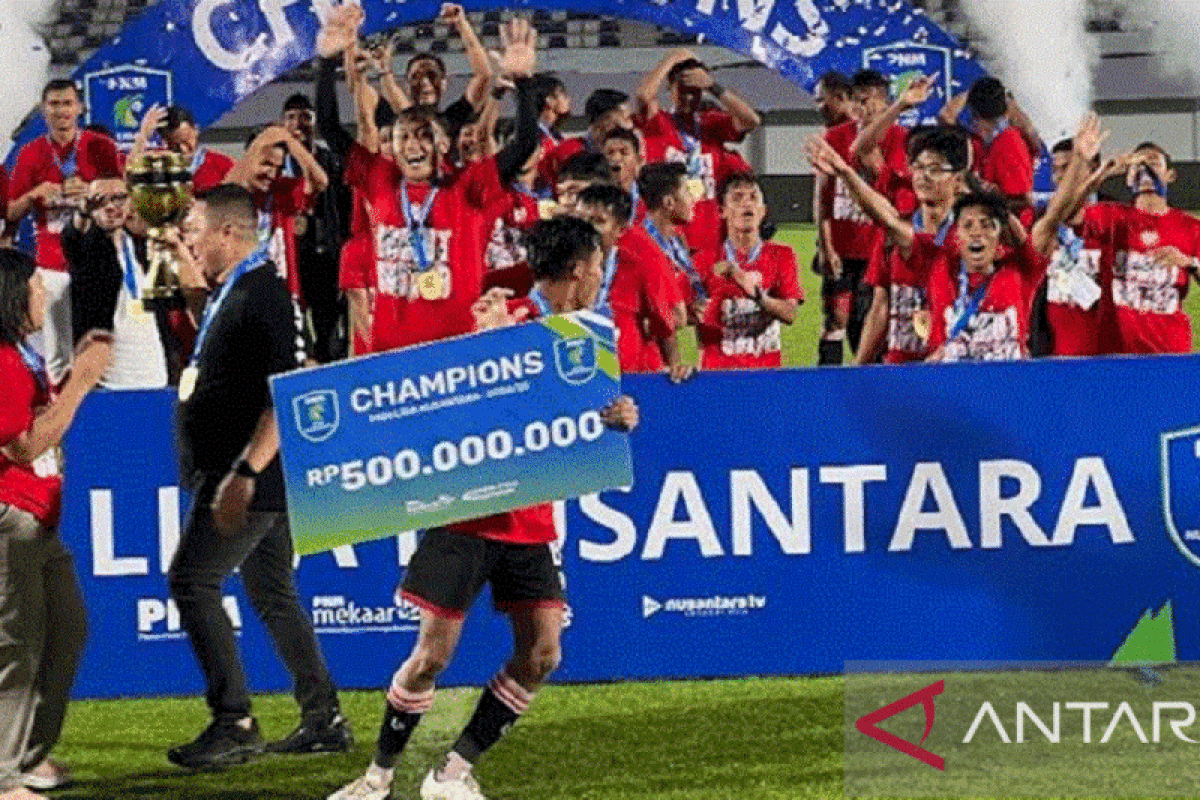 PNM Liga Nusantara: Sumut United dinobatkan sebagai juara usai tuntaskan perlawanan Tornado FC