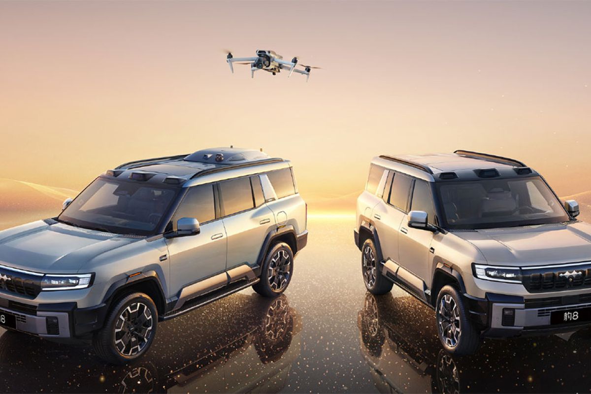 Tingkatkan pengalaman berkendara, Mobil BYD adopsi sistem drone DJI